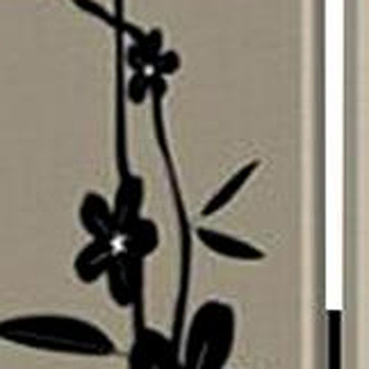 48" X 72" Multi Color Wood Canvas Plum Blossom Screen