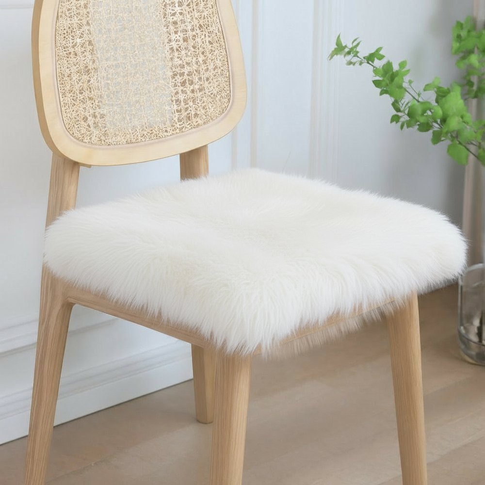 15" X 15" Gray Synthetic Solid Color Pad