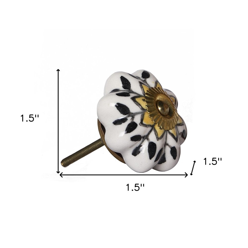 1.5" X 1.5" X 1.5" Yellow Blue And Red Knobs 12 Pack