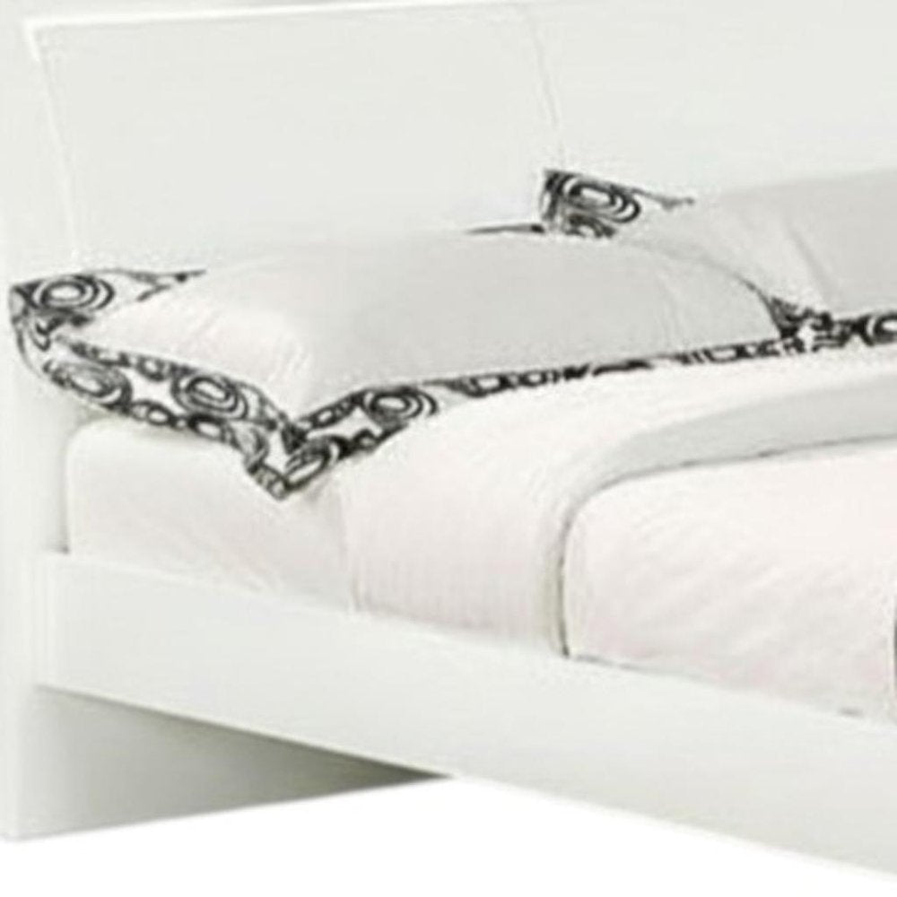 63" White Wood Six Drawer Double Dresser