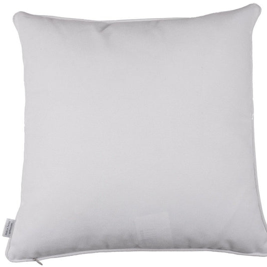 18" Blue Fabric Throw Pillow Cover