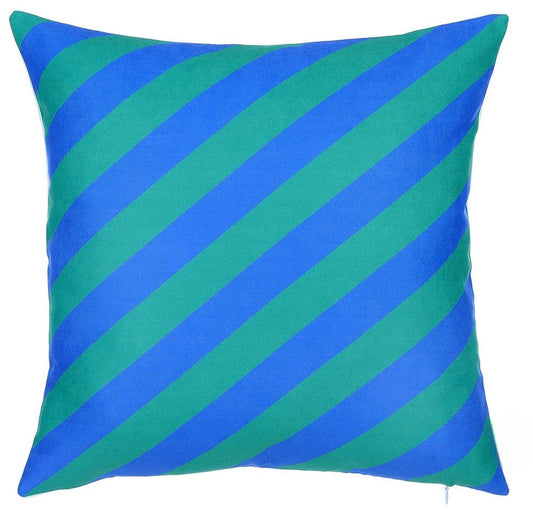 18"X18" Memphis Square Printed Decorative Throw Pillow Cover