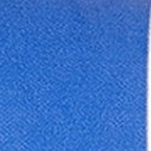 18" Blue And White Fabric Throw Pillow Cover