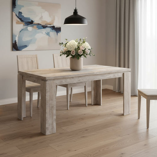 36" Taupe Dining Table