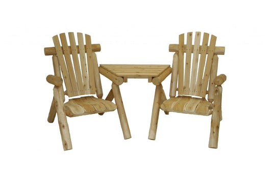 72" X 36" X 39" Natural Wood Visa-Tete