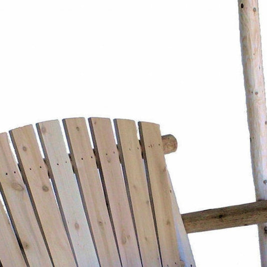 48" X 24" X 48" Natural Wood Porch Swing