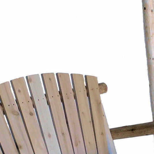 48" X 24" X 48" Natural Wood Porch Swing