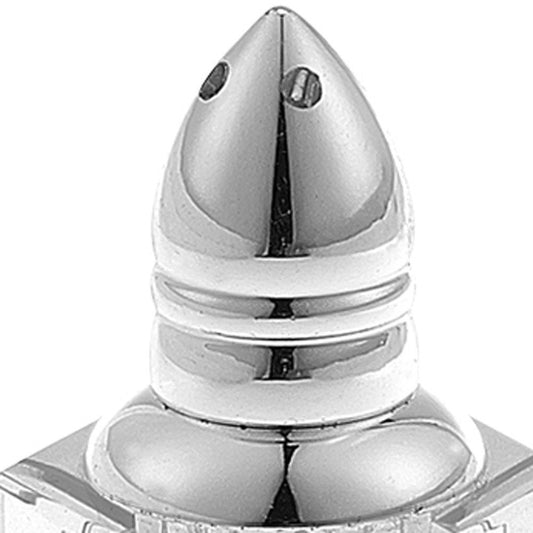 Individual Silver Crystal Salt And Peppers Gift Boxed 6 Pc Set