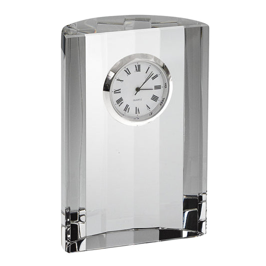 5" Clear Glass Statue Tabletop Sculpture