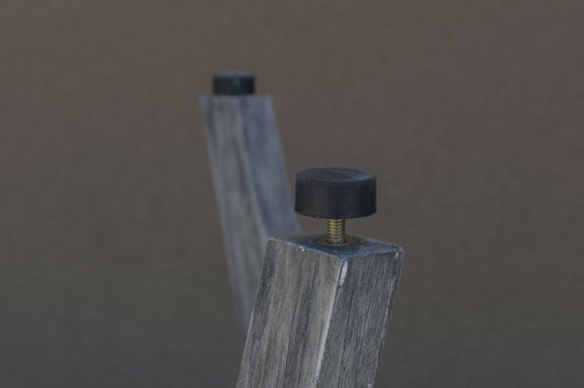 18" Antiqued Gray Teak Rectangular Shower Bench