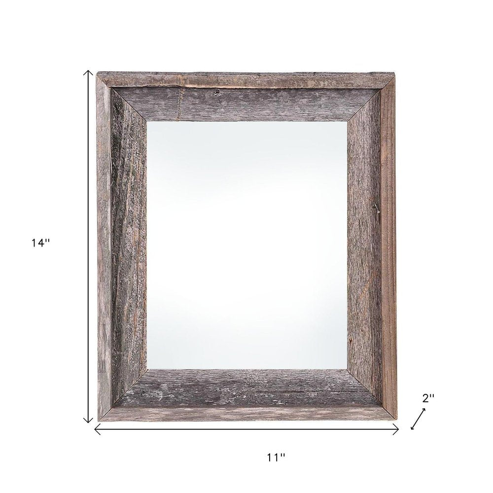 8" x 10" Gray Solid Wood Tabletop Picture Frame