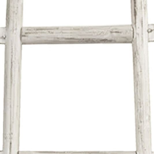 72" X 18" White Wood