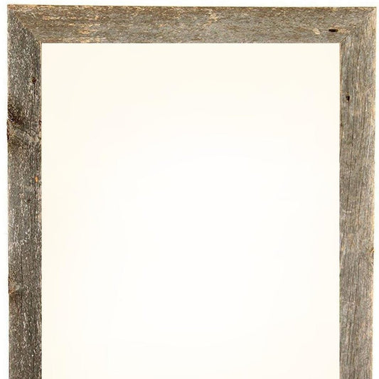 24" x 30" Gray Solid Wood Hanging Picture Frame