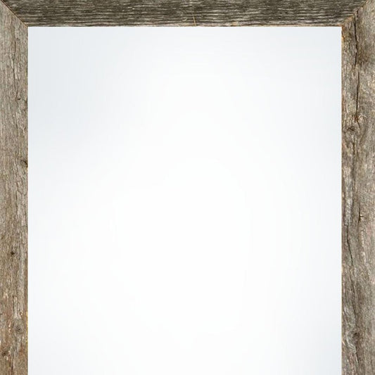 14" x 18" Gray Solid Wood Hanging Picture Frame