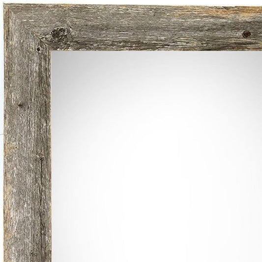 11" x 17" Gray Solid Wood Hanging Picture Frame