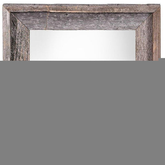 11" x 14" Gray Solid Wood Hanging Picture Frame