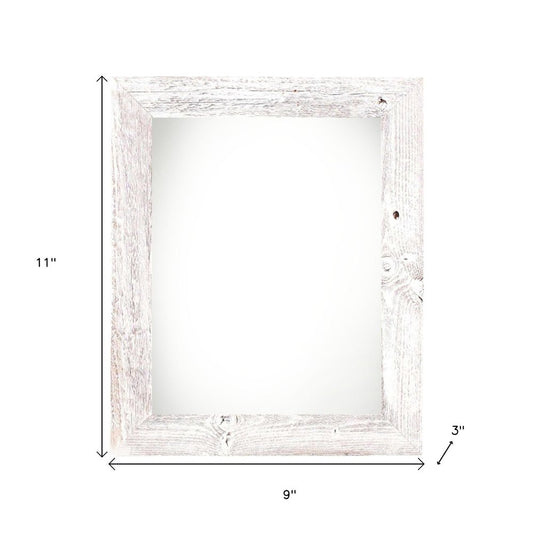 5" x 7" White Solid Wood Tabletop Picture Frame
