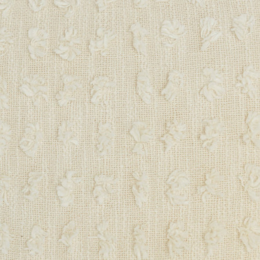 Tassel Detailed White Throw Pillow