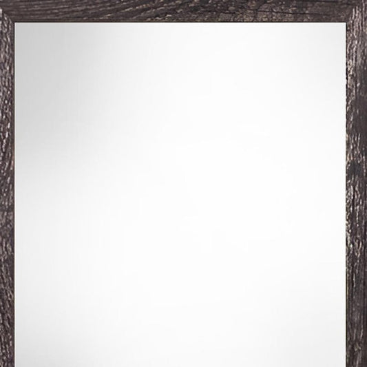 12" x 24" Black Solid Wood Hanging Picture Frame