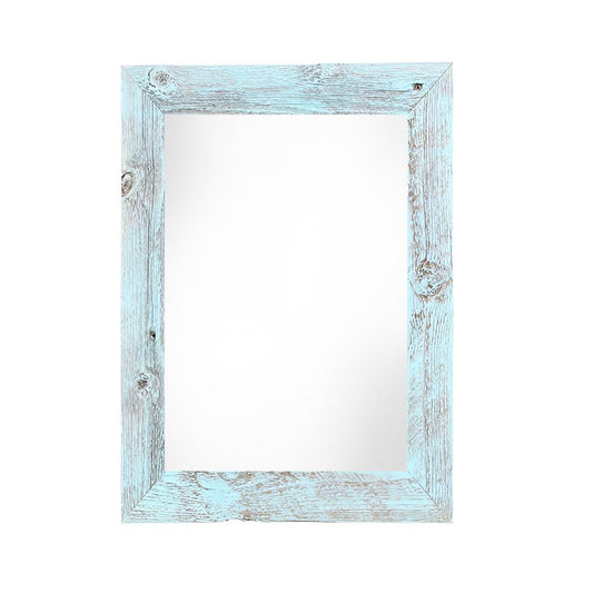 12" x 24" Blue Solid Wood Hanging Picture Frame