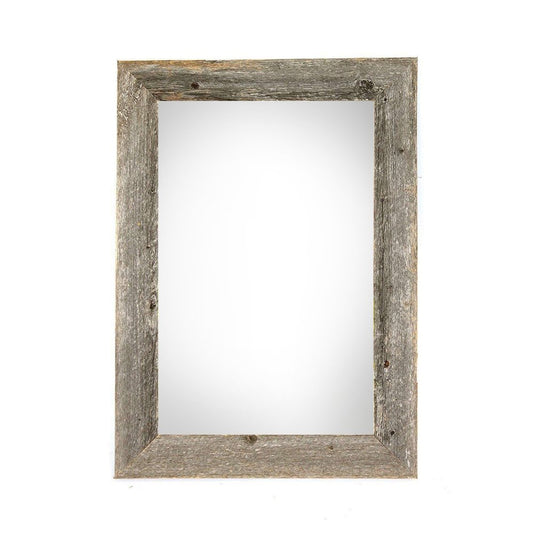 12" x 24" Gray Solid Wood Hanging Picture Frame