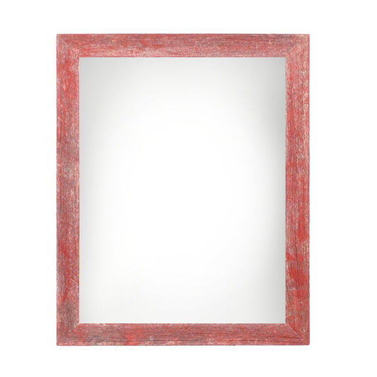 9" x 12" Red Solid Wood Hanging Picture Frame