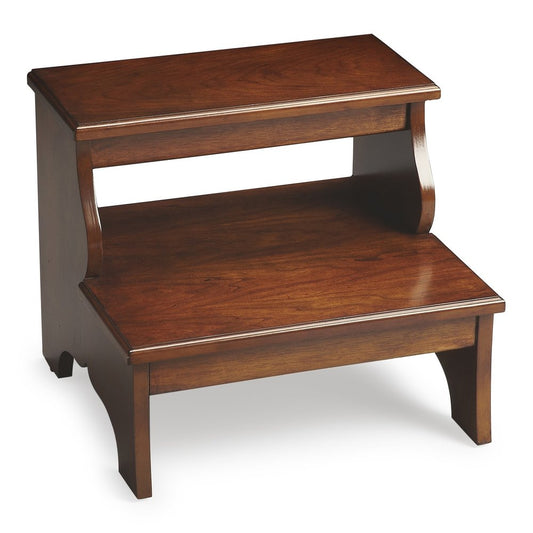 15"Chestnut Burl Step Stool