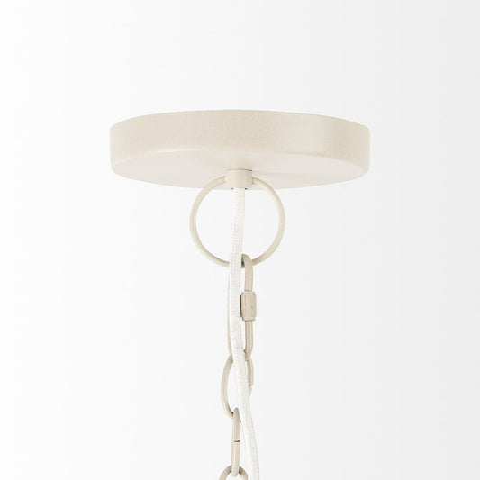 Light Brown Six Tier Hanging Chandelier