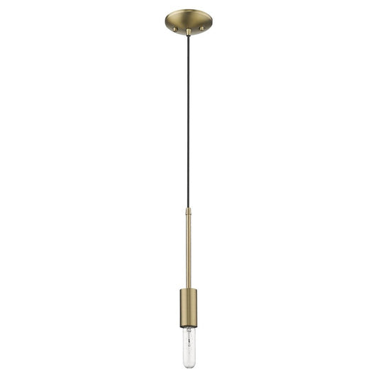Dull Gold Mini Pendant Hanging Light