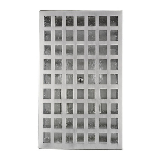 White And Clear Two Light Seeded Dimmable Outdoor Hanging Lights With Nickel Shades
