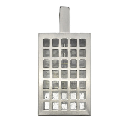 Letzel 1-Light Satin Nickel Wall Light