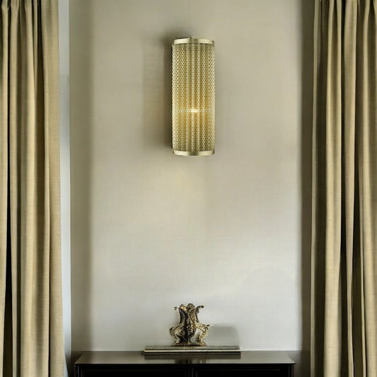 Basetti 1-Light Gold Sconce