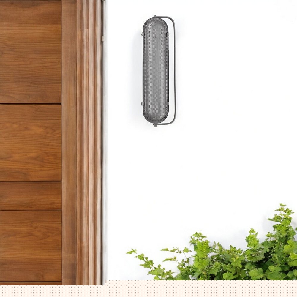 Terra 2-Light Gray Sconce