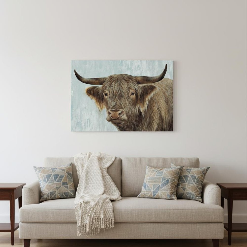 24" x 18" Bold No Bull Canvas Wall Art