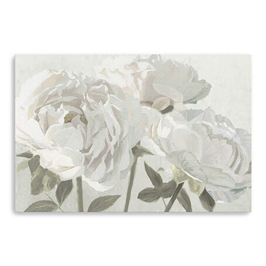 Neutral Flowers In Bloom Unframed Print Wall Art