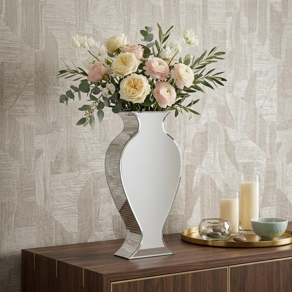 20" Clear Cylinder Table Vase