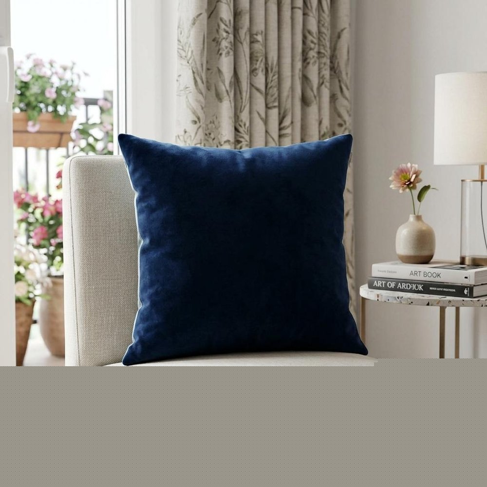 20" MULTICOLOR Cotton Blend Throw Pillow