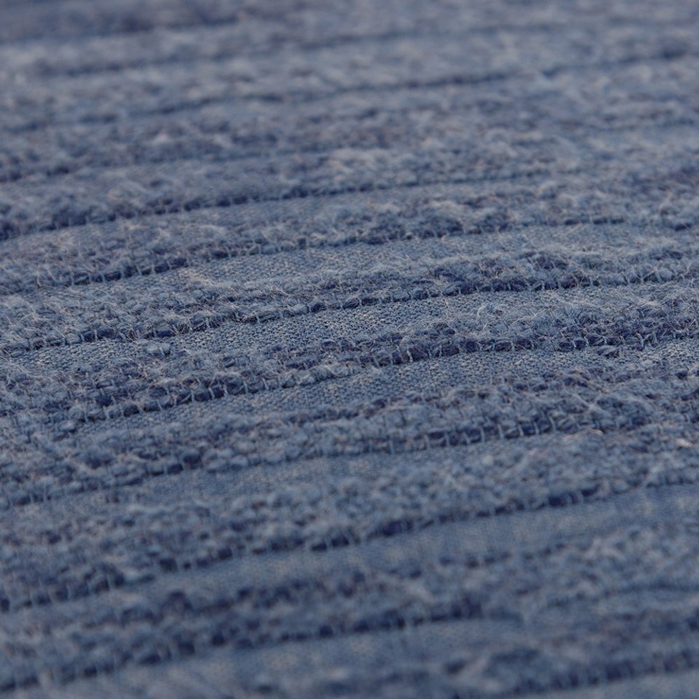 Gold Solid Tonal Abstract Stripe Throw Pillow