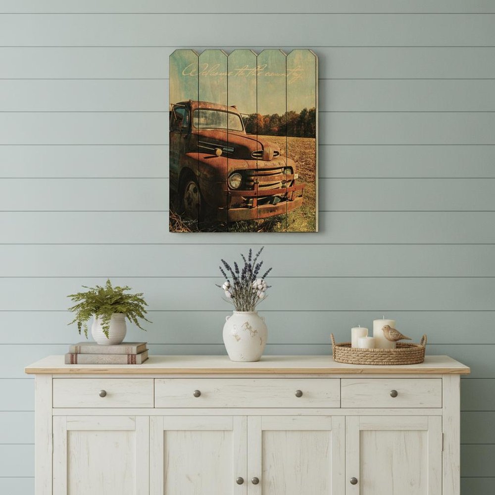 Welcome to the Country Unframed Print Wall Art