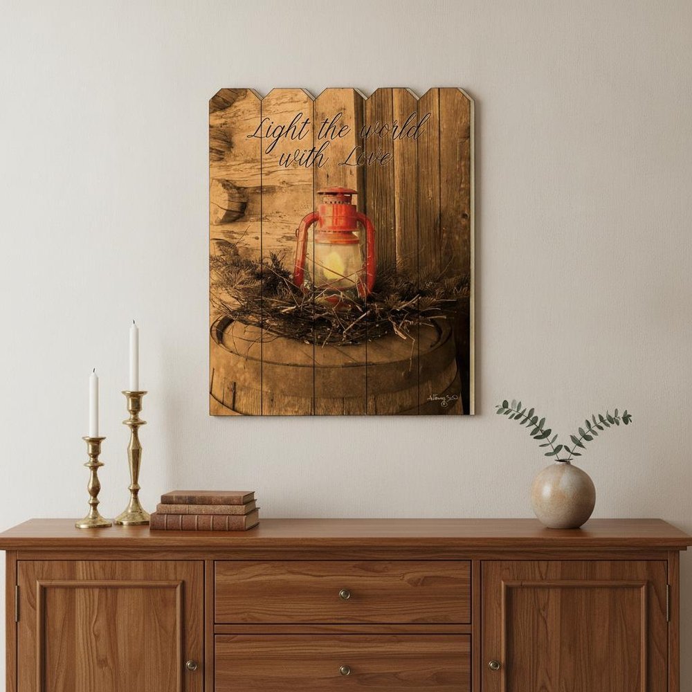 Light the World Unframed Print Wall Art