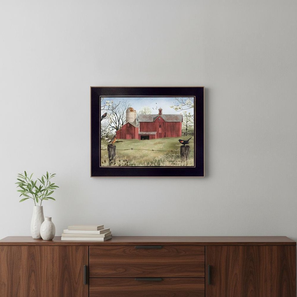 Harbingers of Spring 5 Black Framed Print Wall Art