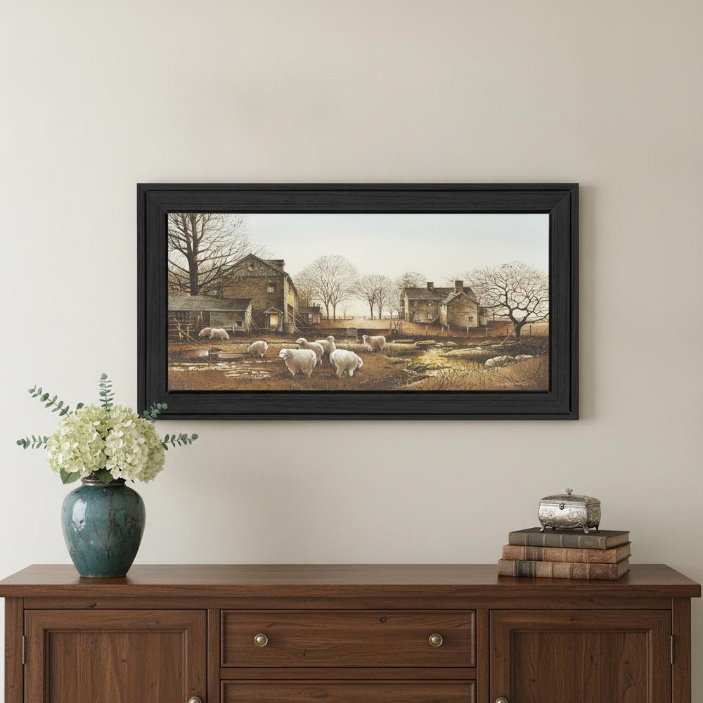 Early Risers Black Framed Print Wall Art