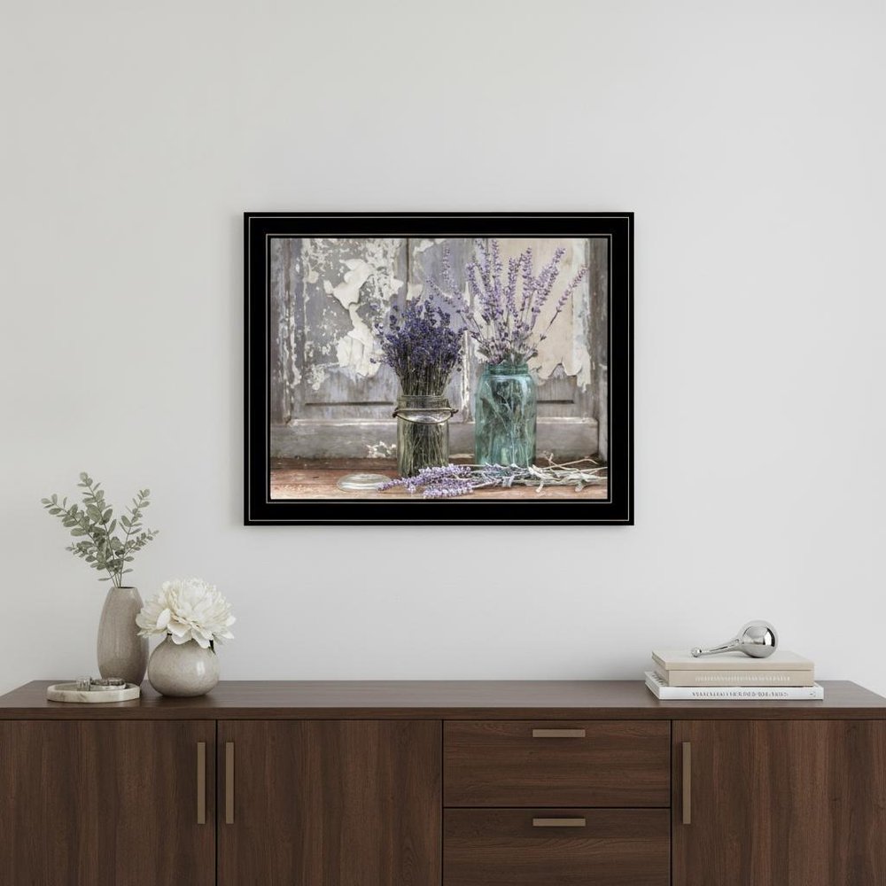 Abundance of Beauty 2 Black Framed Print Wall Art