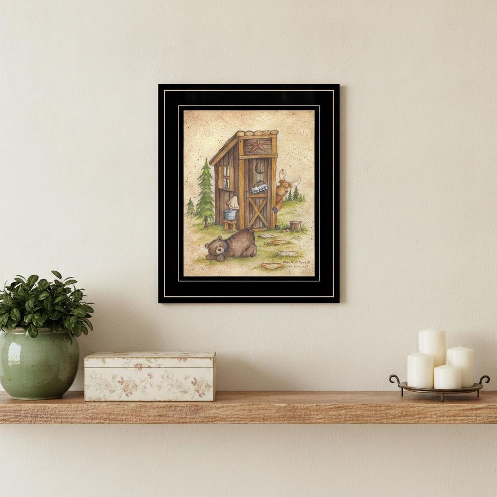 Still Waiting 2 Black Framed Print Wall Art