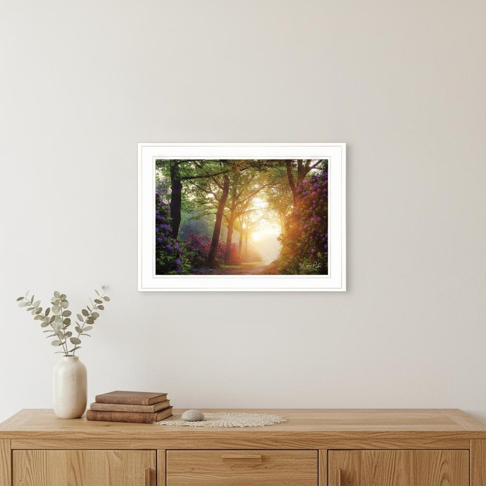 Color Overdose 1 White Framed Print Wall Art