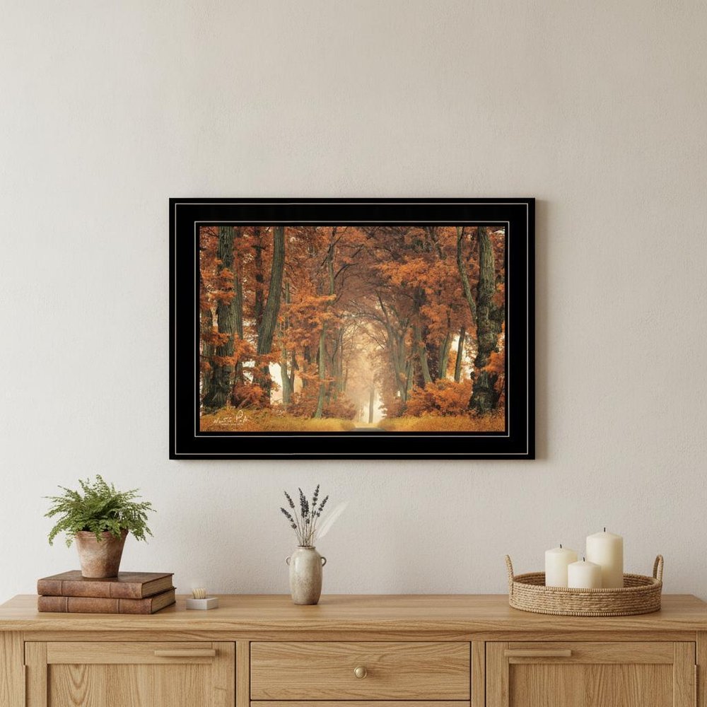 Follow Your Own Way 2 Black Framed Print Wall Art