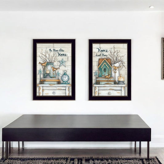 Set Of 2 Rectangle Paper Not Flowers Countryside Not Entertainment & Fashion U.S. States And Territories No Season No Holiday By