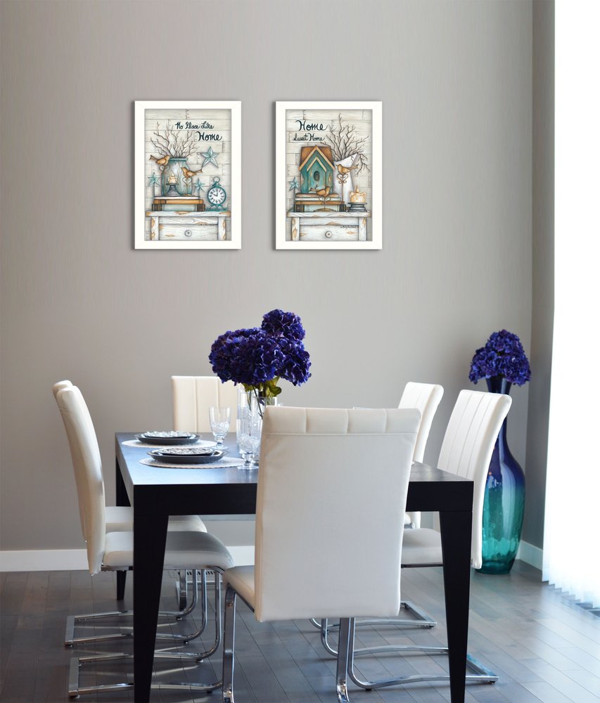 Set Of 2 Rectangle Paper Not Flowers Countryside Not Entertainment & Fashion U.S. States And Territories No Season No Holiday By