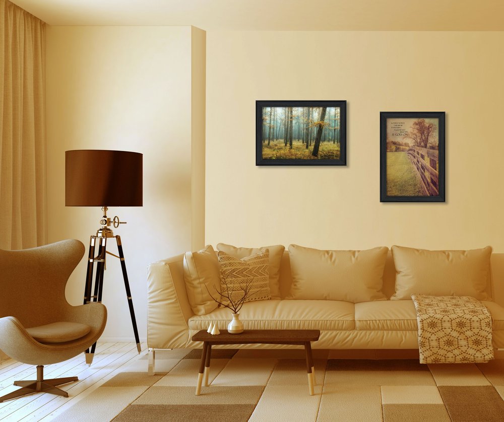 Set Of 2 Rectangle Paper Not Flowers Countryside Not Entertainment & Fashion U.S. States And Territories No Season No Holiday By