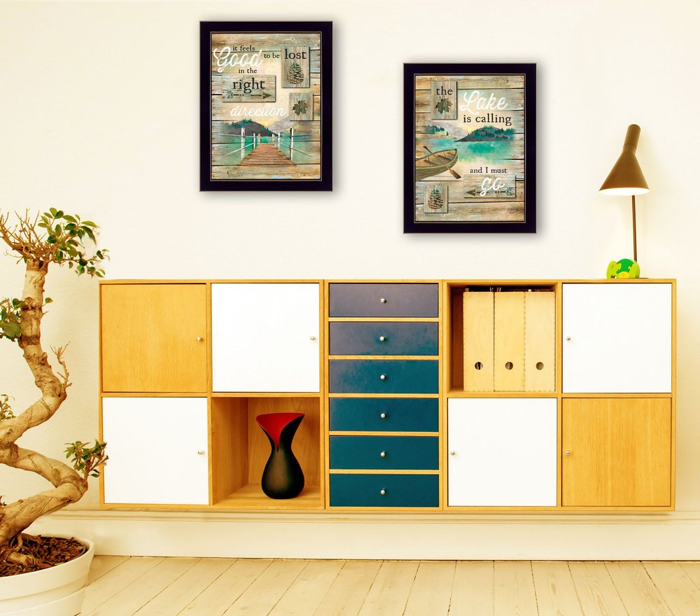 Set Of 2 Rectangle Paper Not Flowers Lakes & Rivers Not Entertainment & Fashion U.S. States And Territories No Season No Holiday By